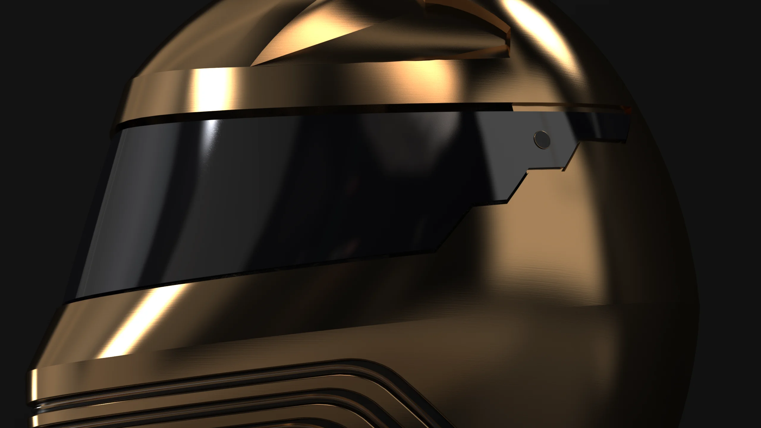 Metro — visor detail